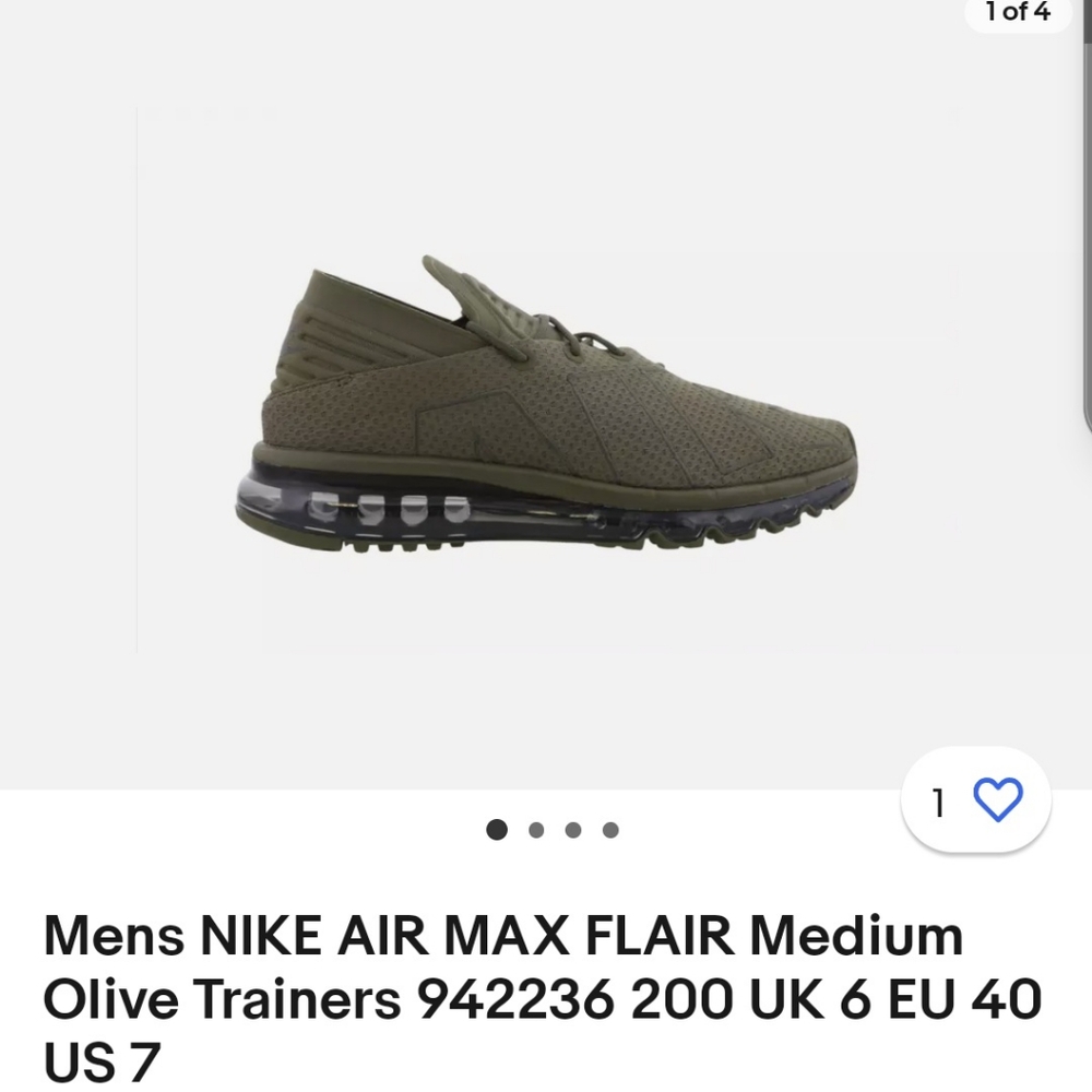 Mens nike air max flair
